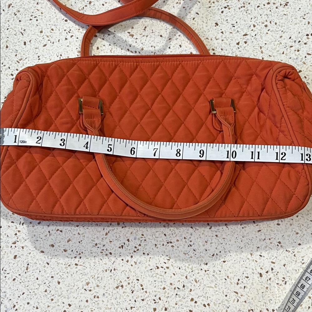 Vera Bradley Boston Warm Orange spice crossbody Bag - Picture 7 of 10